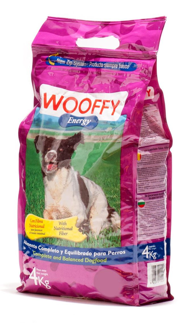 PIENSO PARA PERROS WOOFFY ENERGY 4 Kg